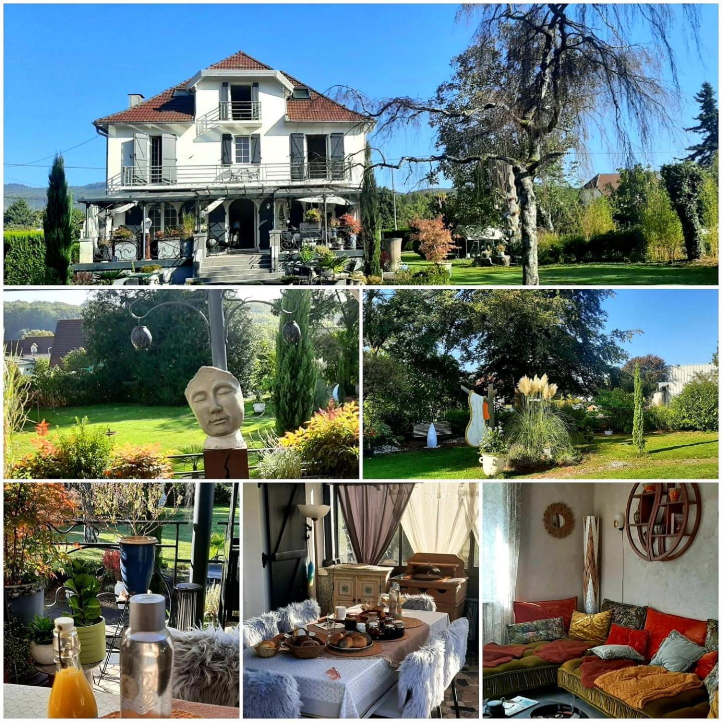 Bed and Breakfast Au Temps Suspendu Champagney Экстерьер фото